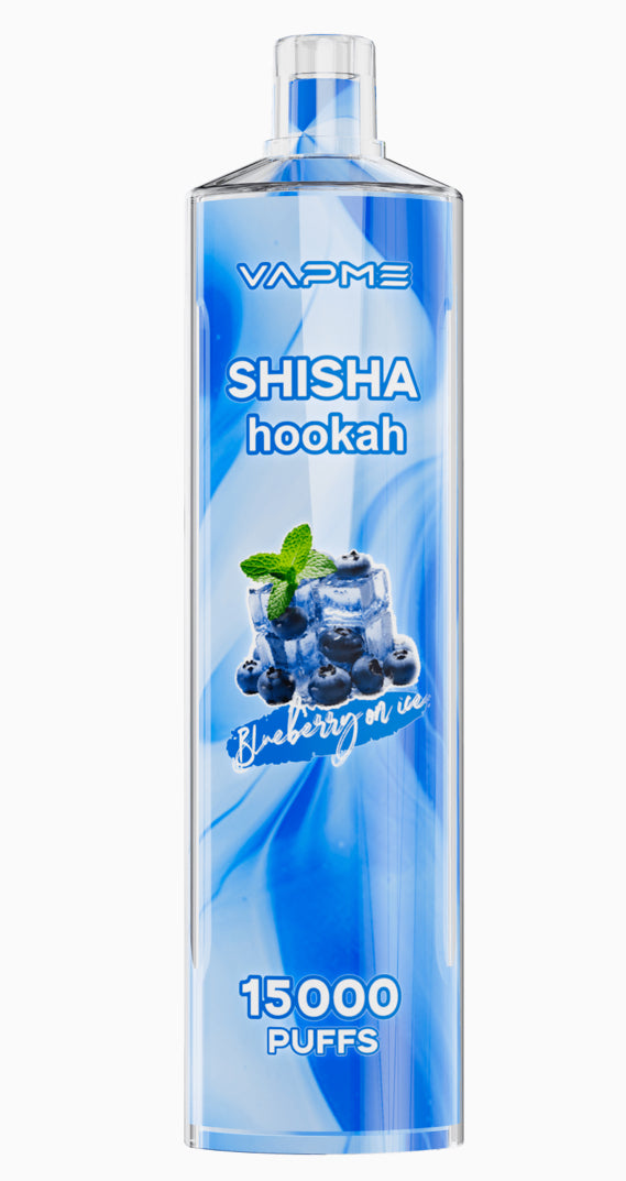 ShiSha 15000 bouffées - Goût Myrtille Glacée